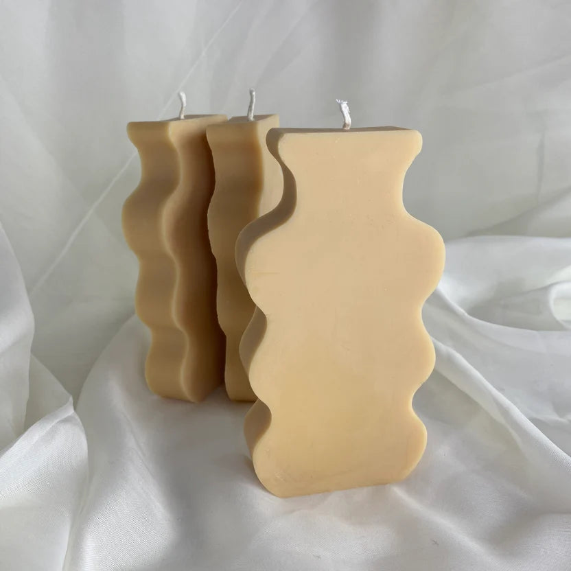 5 ABSTRACT CANDLES