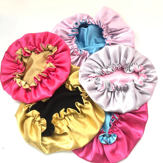 Satin bonnets