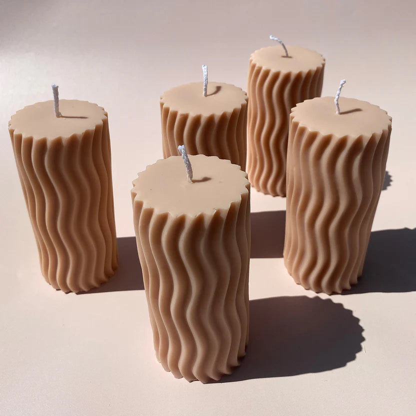 5 PILLAR CANDLES