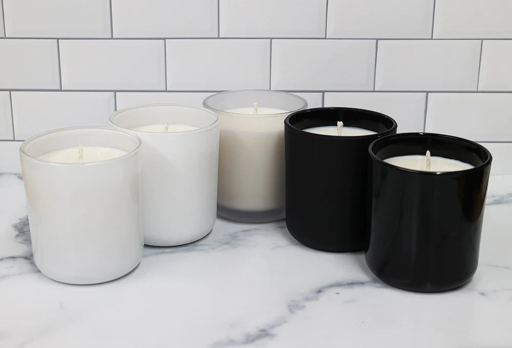 Wholesale candles in a black candle jar - 200 ml