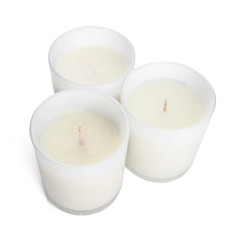 Wholesale candles in a white candle jar - 200 ml